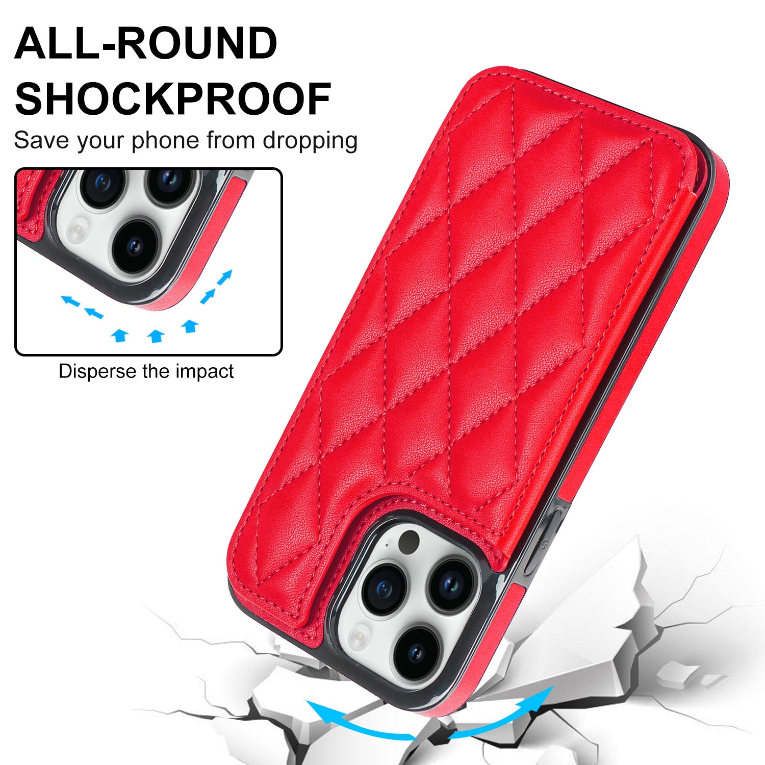 For iPhone 12 Pro Max Anti-Scratch Phone Cover Magnetic Button Kickstand Card Holder PU Leather TPU Case For iPhone 12 Pro Max Anti-Scratch Phone Cover Magnetic Button Kickstand Card Holder PU Leather TPU Case